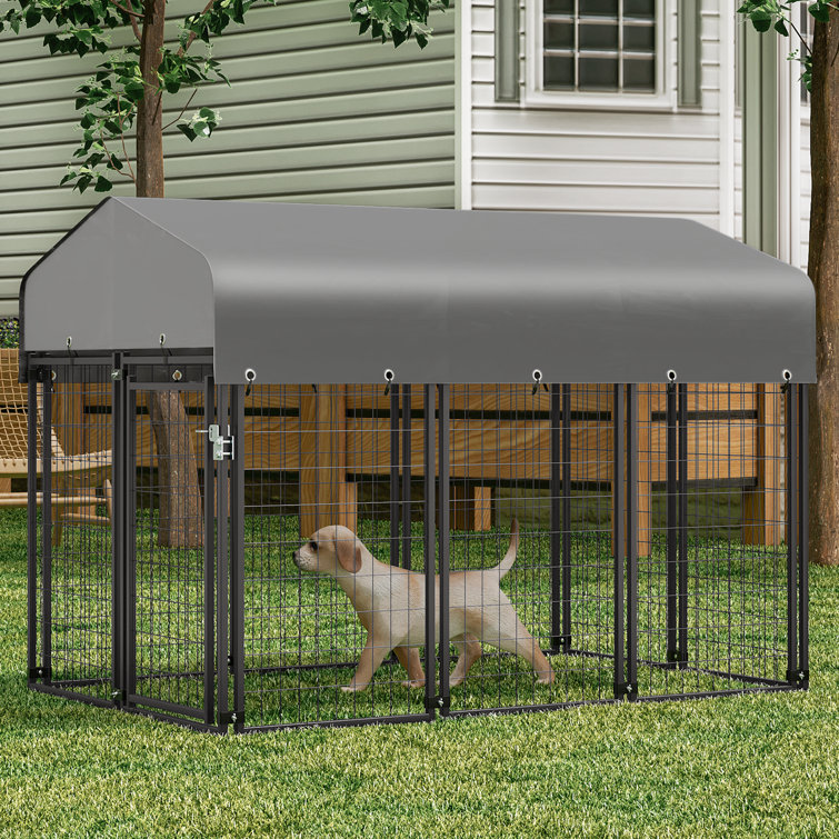 Animal playpen shop with roof